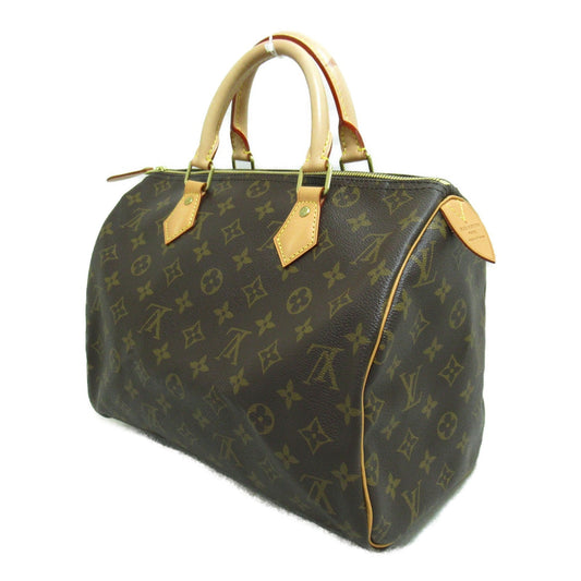 LOUIS VUITTON Speedy 30 Brown Monogram PVC coated canvas M41108