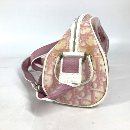 Christian Dior Pink Pvc Leather Pouch Shoulder Bag ()