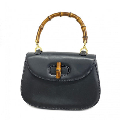 Gucci Black Leather Handbag