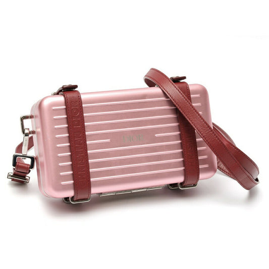 Christian Dior Pink Aluminum Shoulder Bag ()
