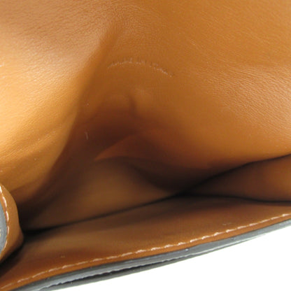 Celine Phone case Brown Dark brown leather PVC coated canvas