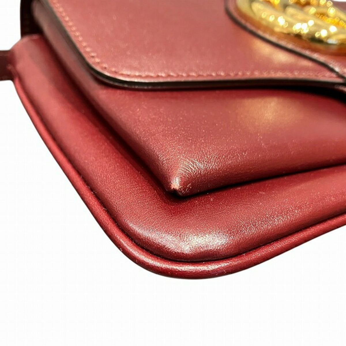 Gucci Bordeaux Leather Shoulder Bag