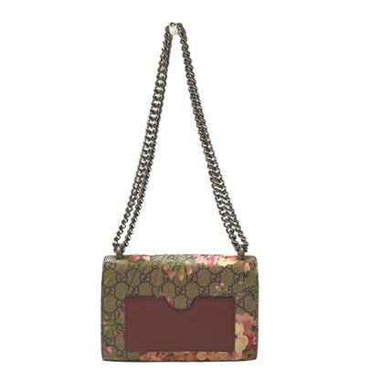 Gucci Brown Multi-Color Pink Pvc Leather Shoulder Bag