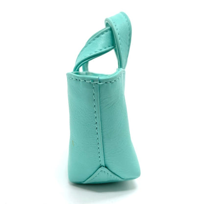 Christian Dior Turquoise Leather Handbag Pouch ()