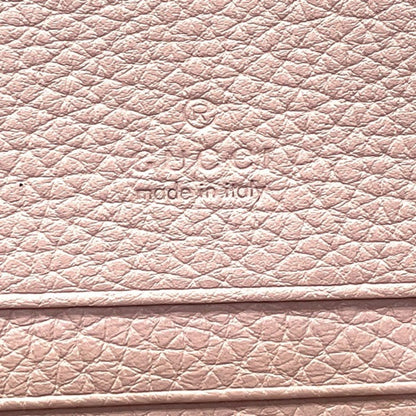 Gucci Pink Leather Wallet (Bi-Fold)
