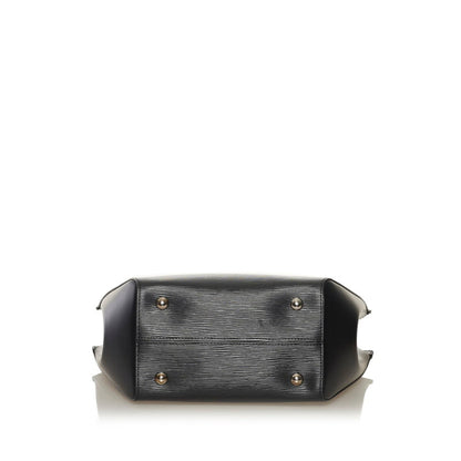 Louis Vuitton Epi Saint-Jacques Tote Bag M50042 Noir Black Leather Ladies LOUIS VUITTON