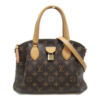 Louis Vuitton Rivory PM 2way Shoulder Bag Brown Monogram PVC coated canvas M44543