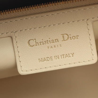 Christian Dior White Leather Handbag ()
