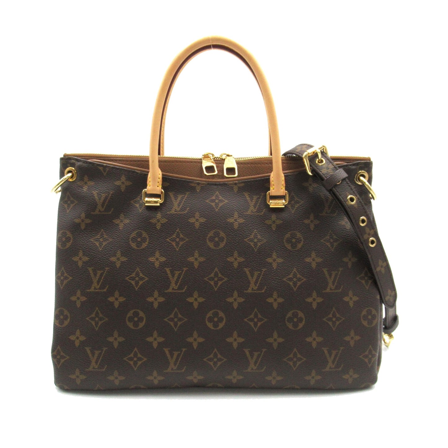 Louis Vuitton Pallas Brown Havane Monogram PVC coated canvas M40907