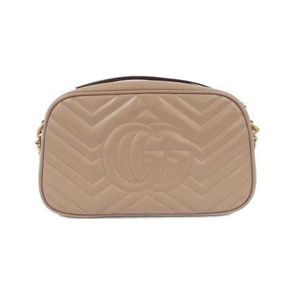 Gucci Gg Marmont Gold Quilting Shoulder Bag