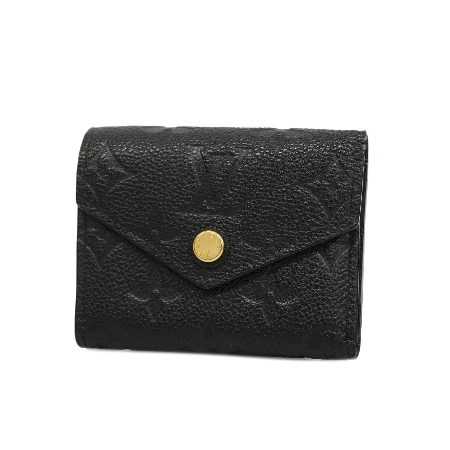 Louis VuittonAuth  Monogram Empreinte Portefeuillezoe M62935