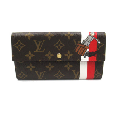 LOUIS VUITTON Portefeiulle Sarah Brown Monogram PVC coated canvas M60034