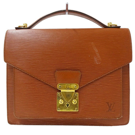 Louis Vuitton Bag Epi Women's Handbag 2way Monceau Kenya Brown M52123 Respect for the Aged Day