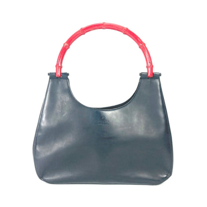 Gucci Black Leather Handbag ()