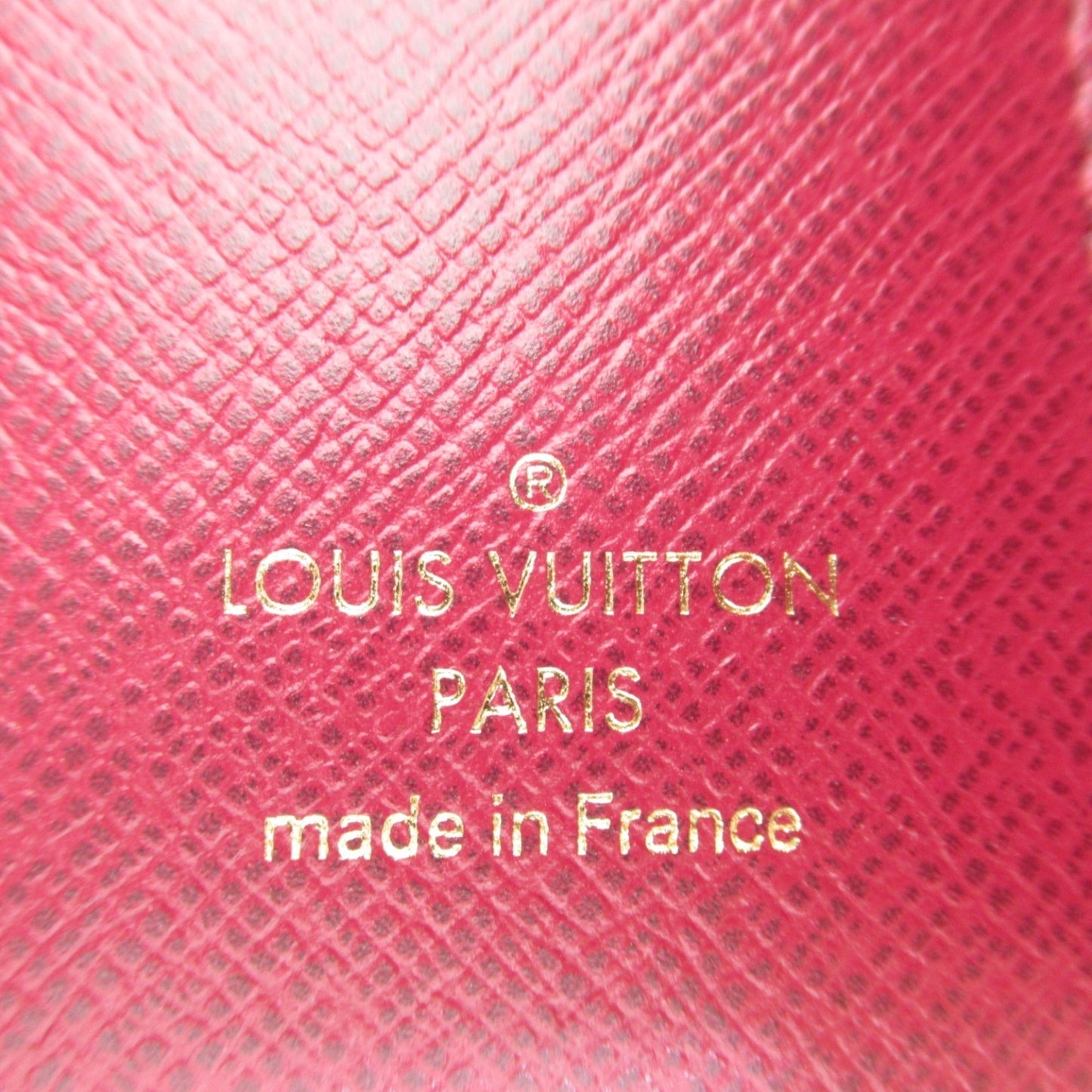 LOUIS VUITTON Portefeiulle Zoe tri-fold wallet Brown Bordeaux system Fuschia Monogram PVC coated canvas M62932