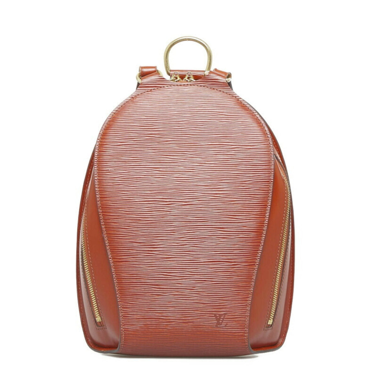 LOUIS VUITTON Epi Mabillon Backpack M52233 Kenya Brown Leather Women's
