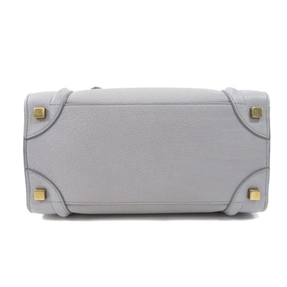 Celine Luggage Micro Handbag Calf Ladies