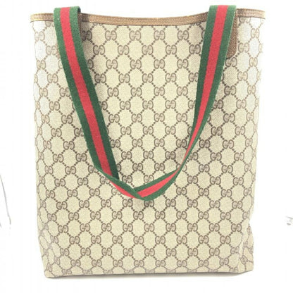 Gucci Sherry Line Blue Leather Tote Bag