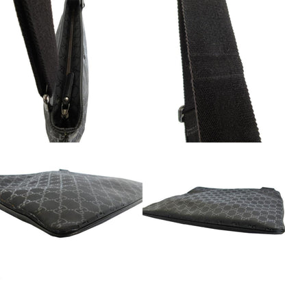 Gucci Black Pvc Shoulder Bag