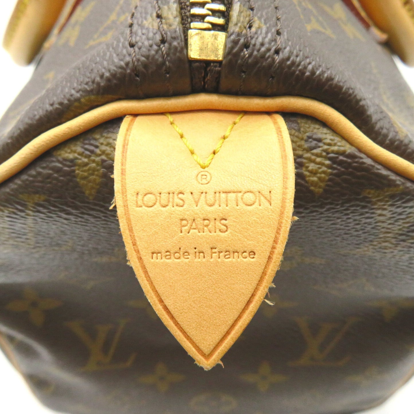 LOUIS VUITTON Speedy 30 Brown Monogram PVC coated canvas M41526