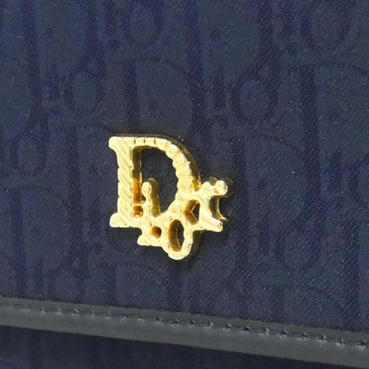 Christian Dior Navy Canvas Shoulder Bag ()