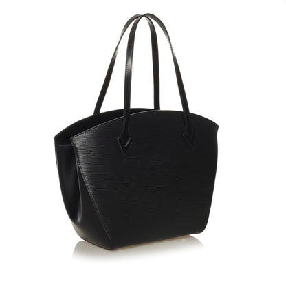 Louis Vuitton Epi Saint-Jacques Tote Bag M50042 Noir Black Leather Ladies LOUIS VUITTON