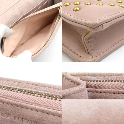 Christian Dior Pink Leather Handbag Shoulder Bag ()