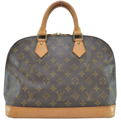 Louis Vuitton Bag Monogram Alma Brown Canvas Handbag Ladies M51130