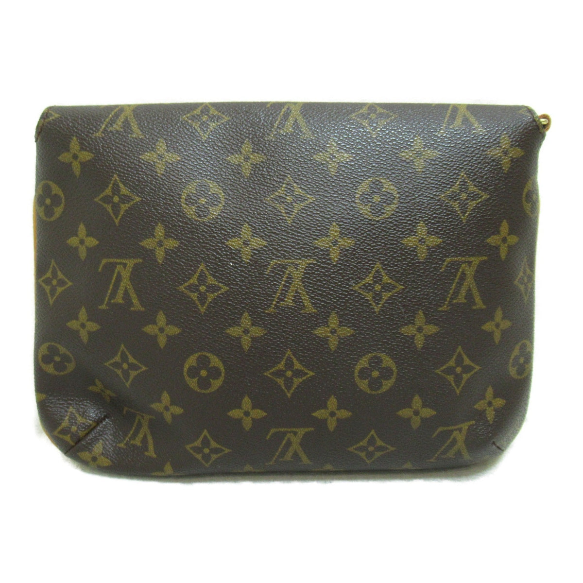 Louis Vuitton Musette Tango Short Brown Monogram PVC coated canvas M51257
