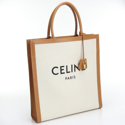 Celine Vertical Cover 190402BNZ Tote Bag Cotton Unisex
