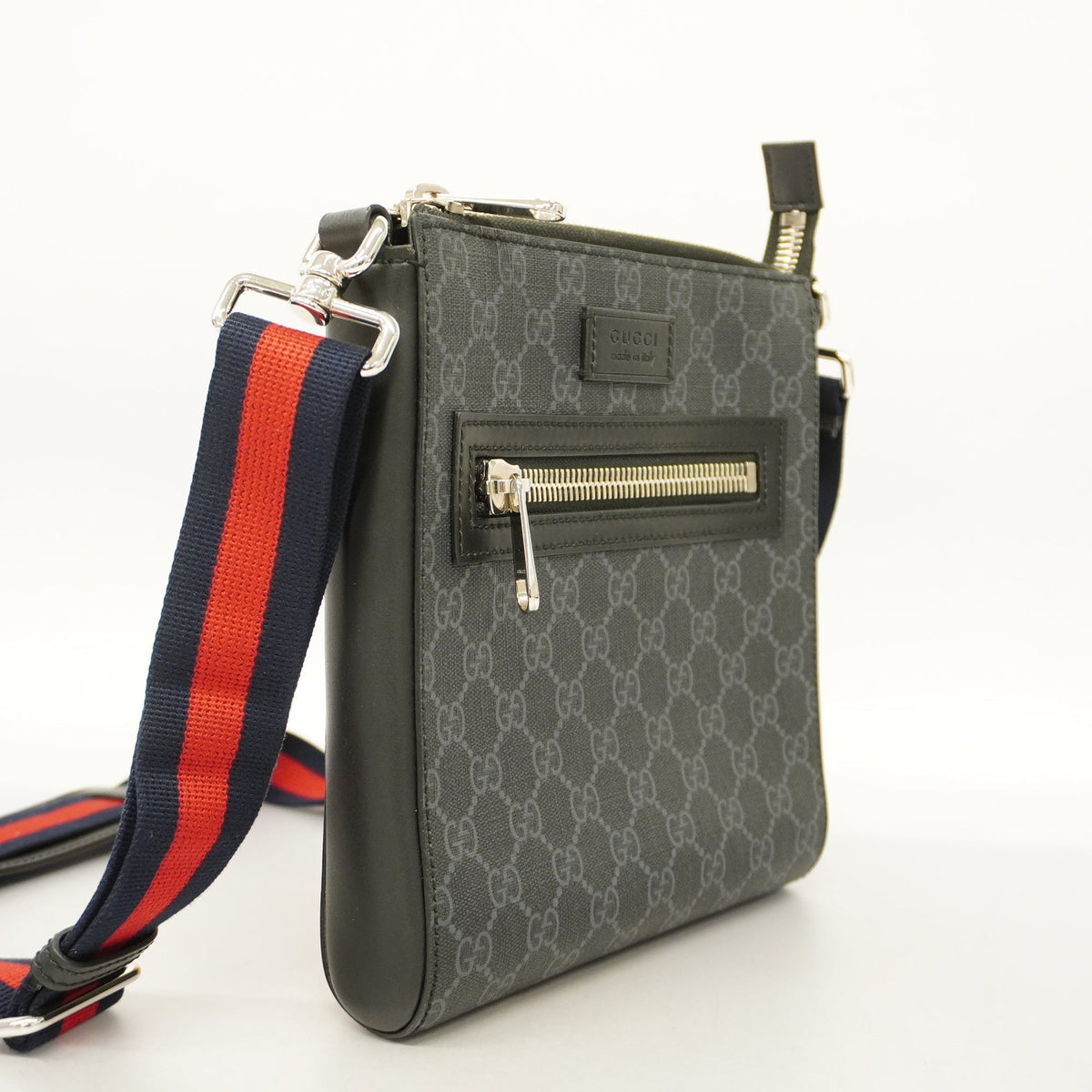 GUCCIAuth  Sherry Line Shoulder Bag 523599 Men's GG Supreme,Leather