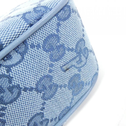 Gucci Gg Canvas Blue Gg Canvas Shoulder Bag