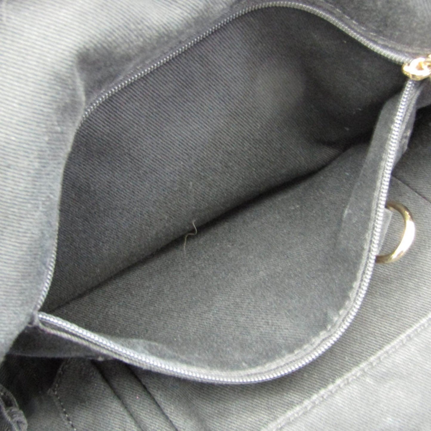 Celine Bittersweet C Macadam Women's Leather,Canvas Handbag Black,Dark Brown
