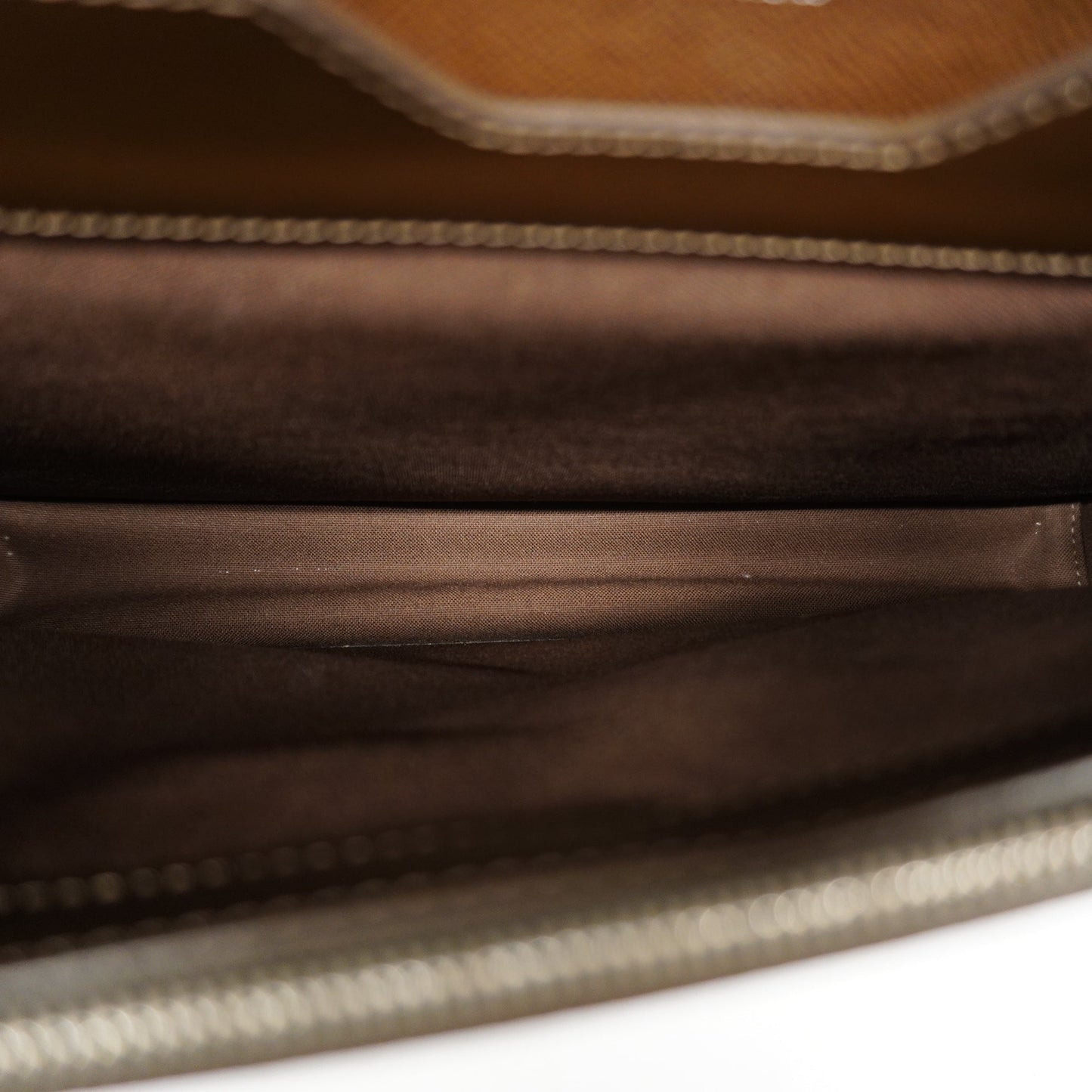 Louis VuittonAuth  Taiga Ruggite M31098 Men's Briefcase Grizzly