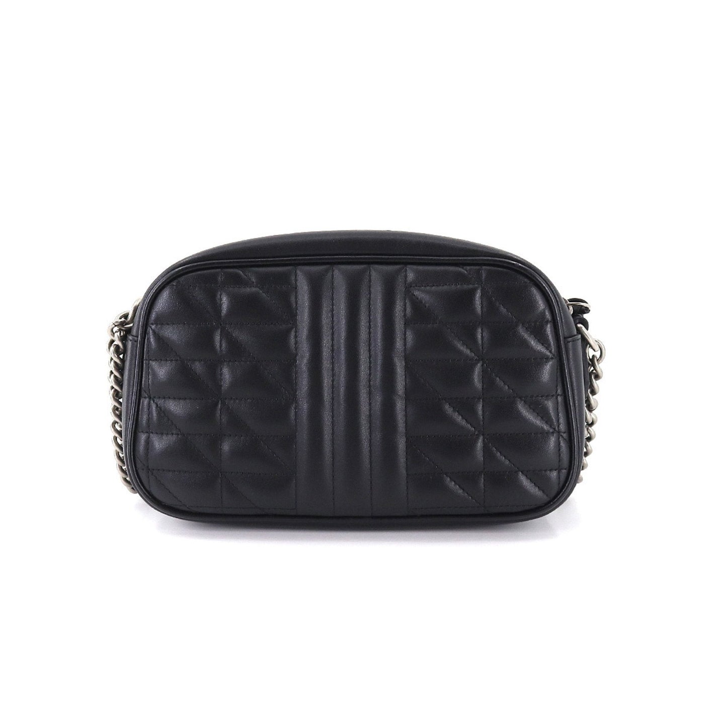 Gucci GG Marmont Small Shoulder Bag Leather Black 447632