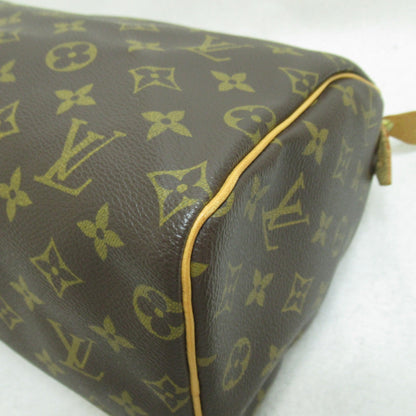 LOUIS VUITTON Speedy 25 Brown Monogram PVC coated canvas M41528