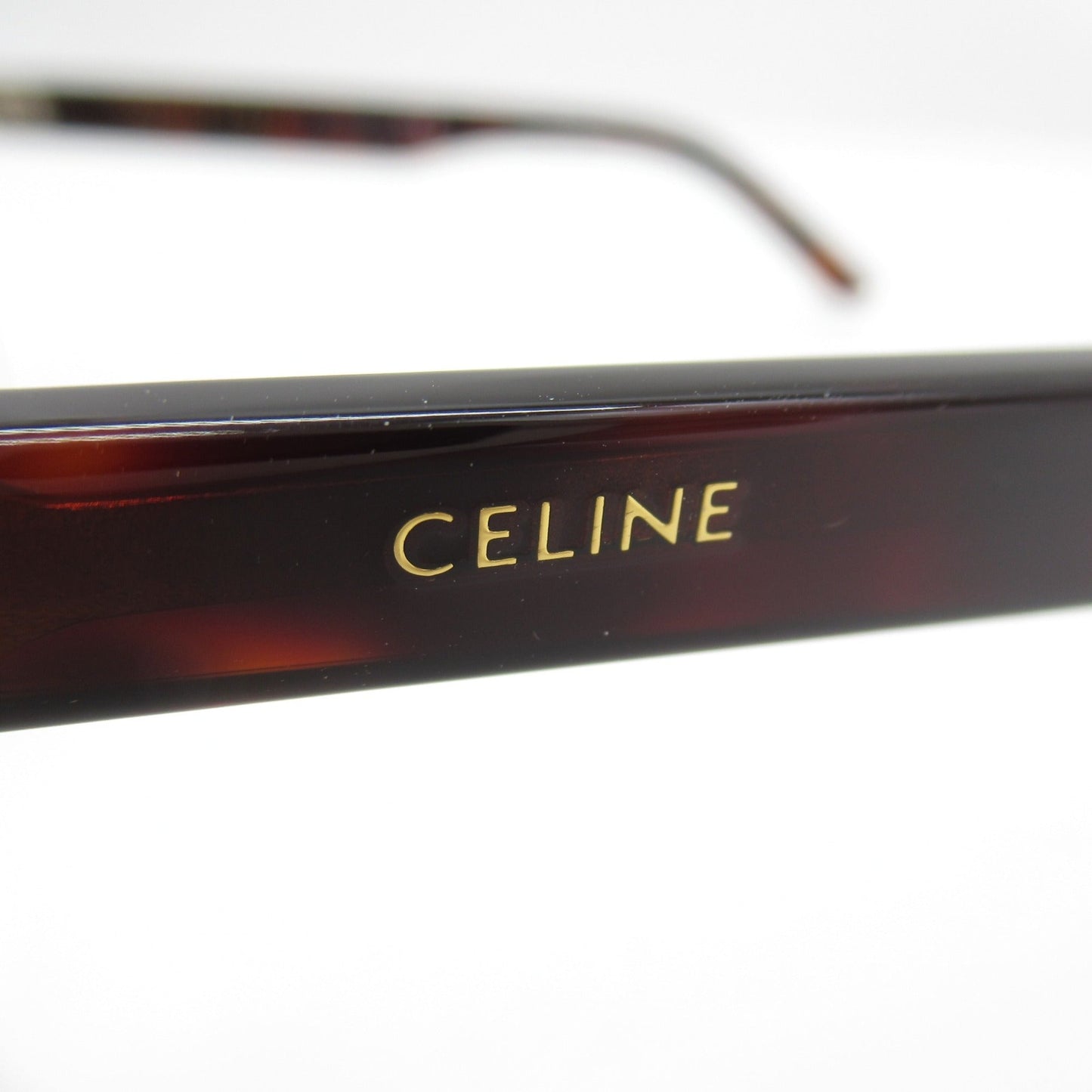 Celine Date Glasses Glasses Frame Brown Plastic 50026U 030[53]