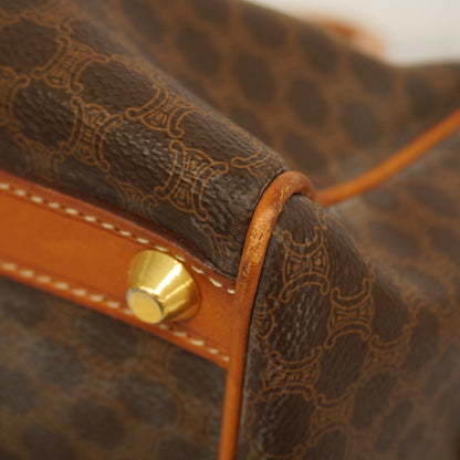 Celine  Macadam Handbag Women's PVC,Leather Handbag Brown