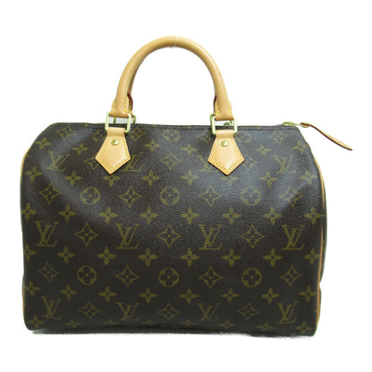 LOUIS VUITTON Speedy 30 Brown Monogram PVC coated canvas M41108