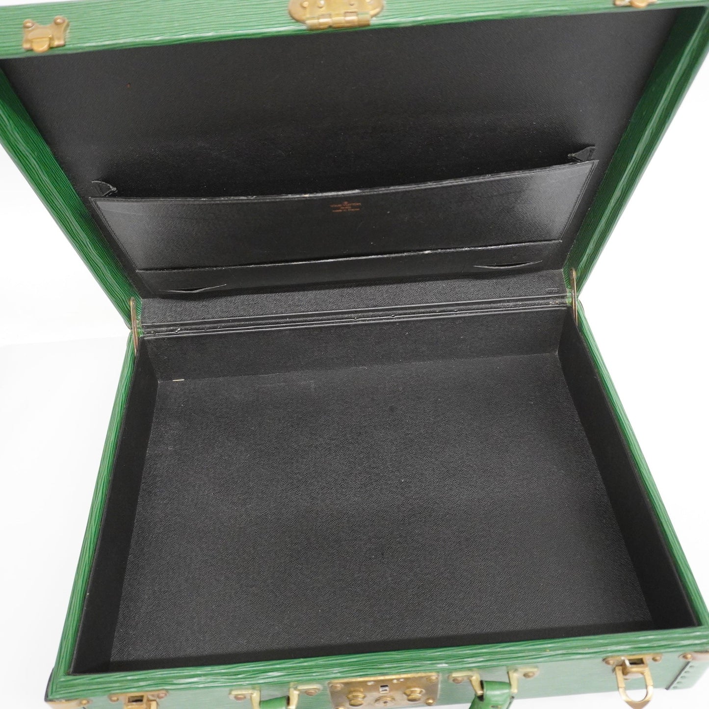 Louis VuittonAuth  Epi Trunk Case President 45 Men,Women,Unisex Bag Borneo Green