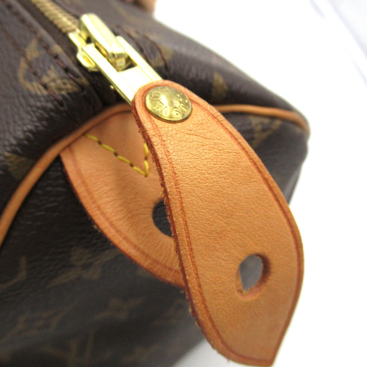 Louis Vuitton Speedy 35 Brown Monogram PVC coated canvas M41524