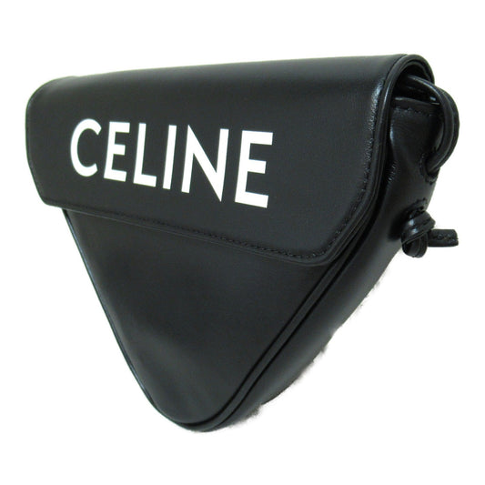 Celine Truck shoulder bag Black leather 195903DCS38SI