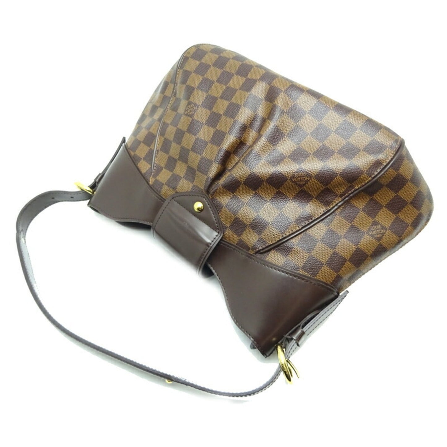 LOUIS VUITTON Sistina MM Women's Shoulder Bag N41541 Damier Ebene [Brown]