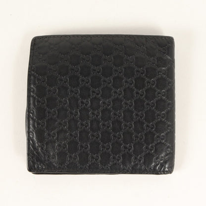 Gucci Black Leather Wallet (Bi-Fold)