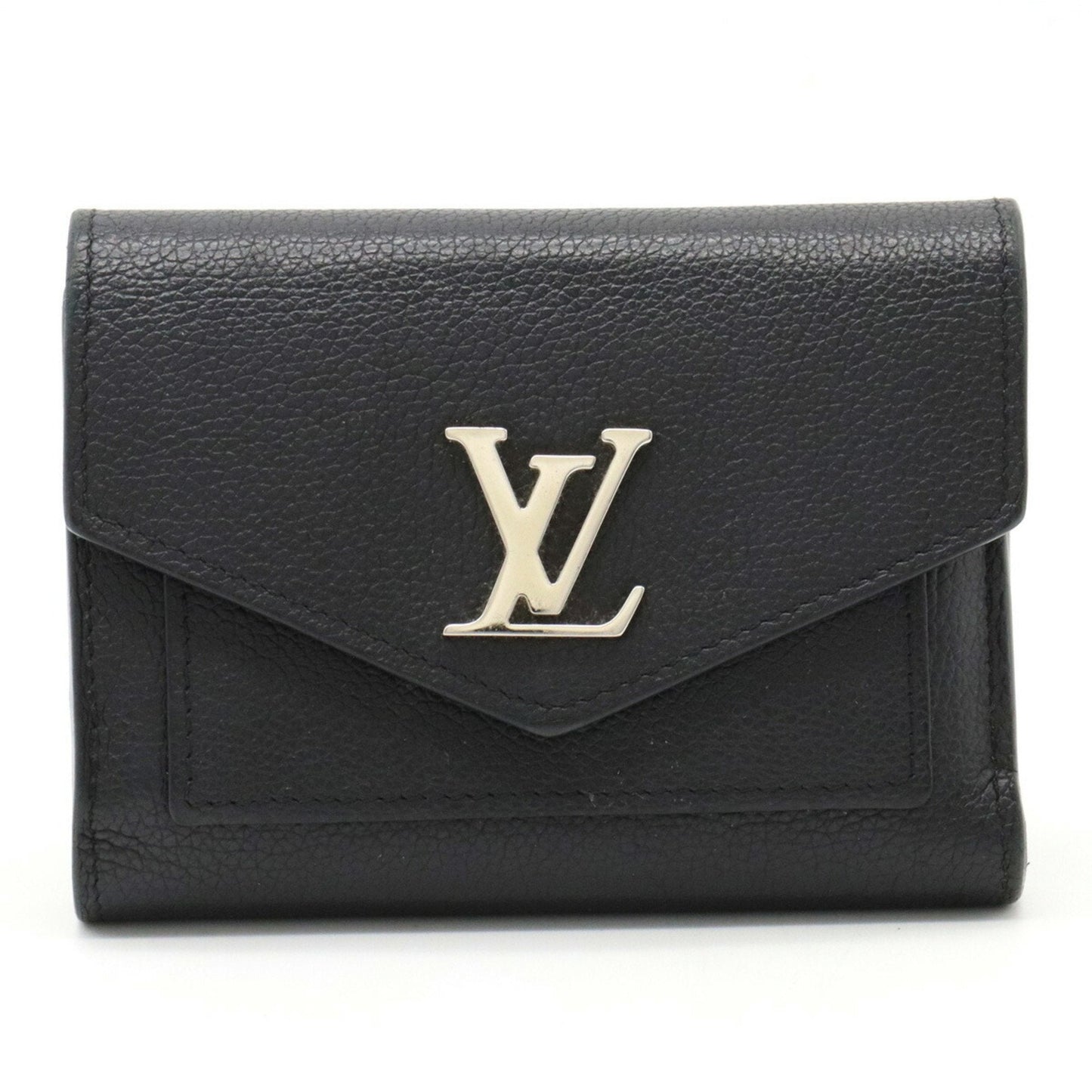 LOUIS VUITTON Portefeuil My Lock Me Leather Noir Black M62947