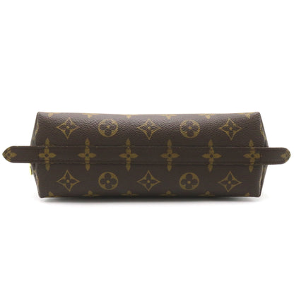 LOUIS VUITTON Pochette Cosmetic GM Brown PVC coated canvas M47353