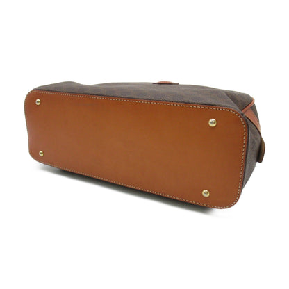 Celine Handbag Brown PVC coated canvas