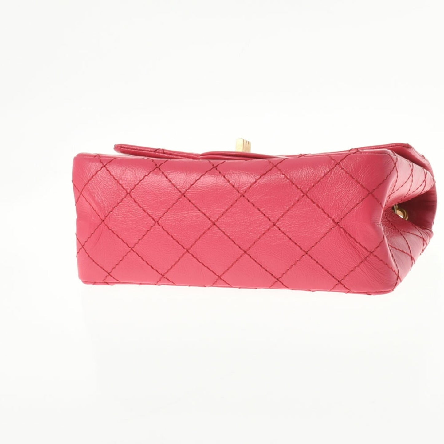 Chanel 2.55 chain pink tone ladies calf shoulder bag