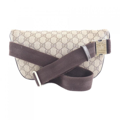 Gucci Beige Dark Brown Gg Supreme Fanny Pack