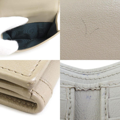 Gucci Grayish Leather Wallet (Bi-Fold)